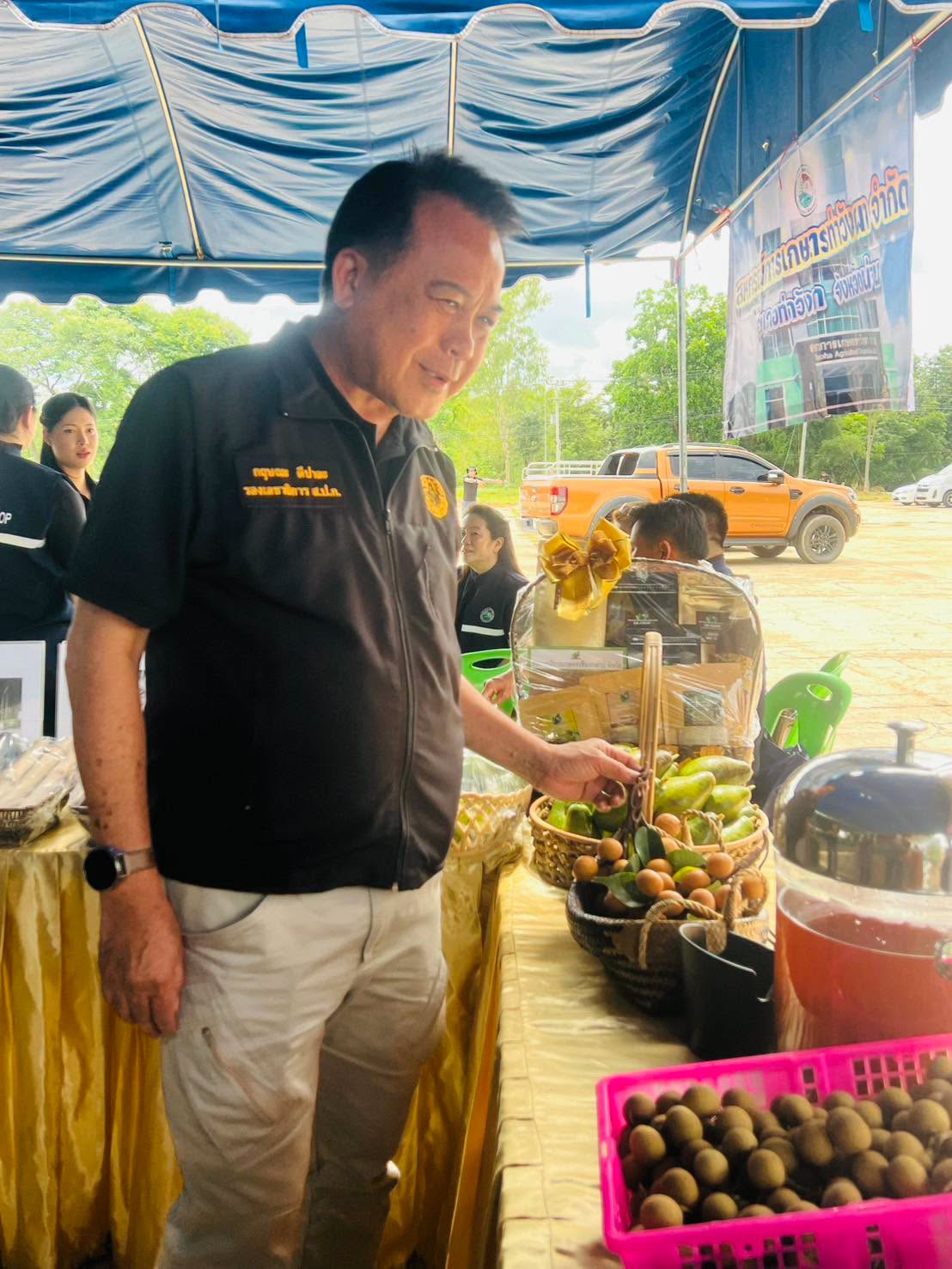 title - รองเลขาธิการ ส.ป.ก. ร่วมติดตามรัฐมนตรีช่วยว่าการกระทรวงเกษตรและสหกรณ์ (นางสาวปิยะรัฐชย์ ติยะไพรัช) ลงพื้นที่ตรวจราชการใน จังหวัดน่าน
